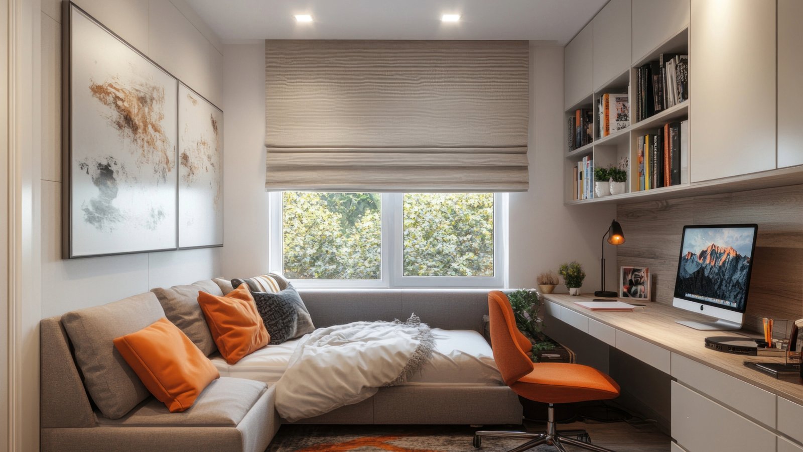 Library & Study Areas and Bespoke Bedroom Spaces by Grand Union Living