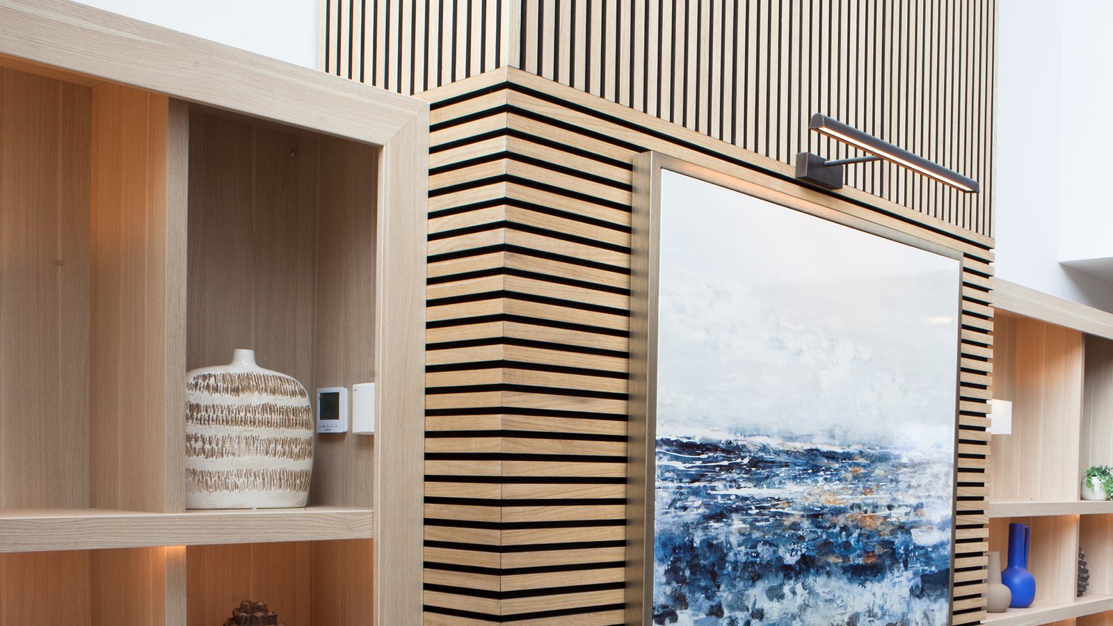 Wall Panelling designed and crafted by Grand Union Living