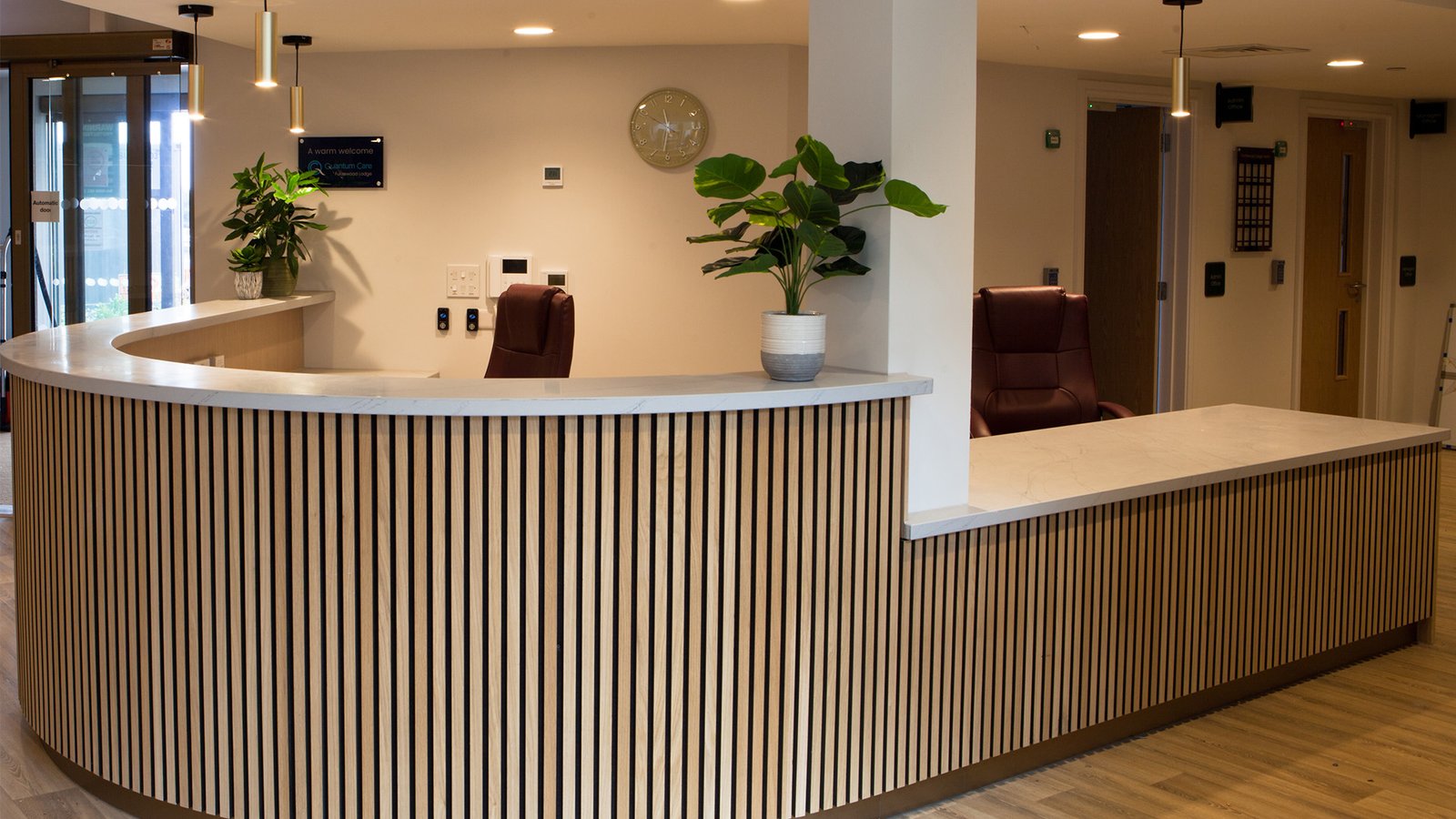 Reception Desks designed and crafted by Grand Union Living