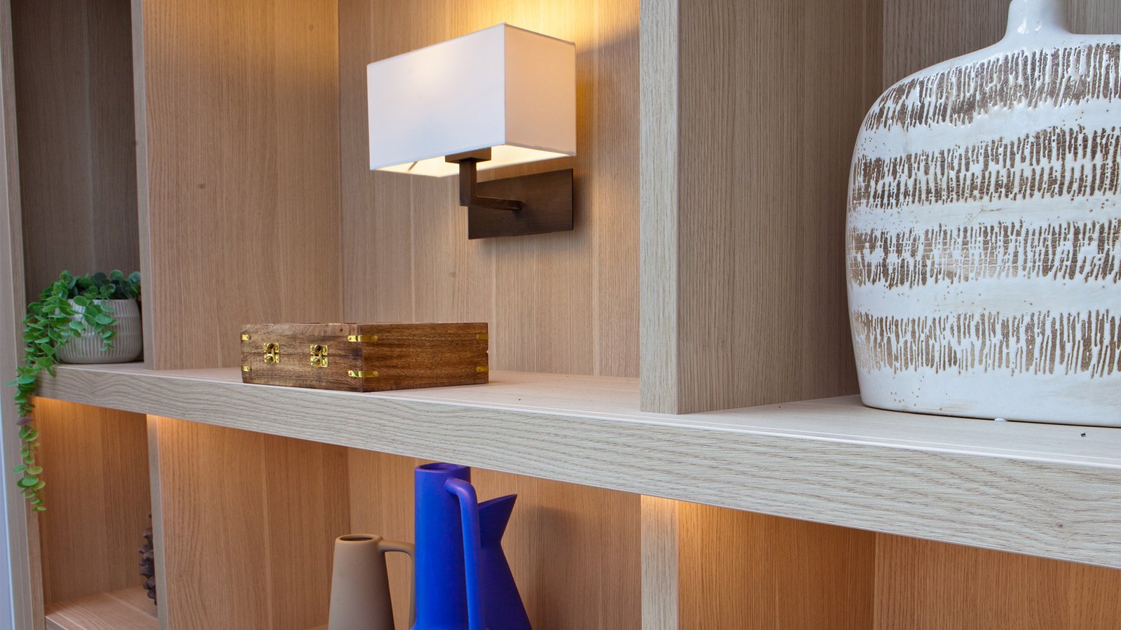 Bespoke Shelving designed and crafted by Grand Union Living